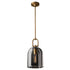 Modern All-Copper Crystal Pendant Light