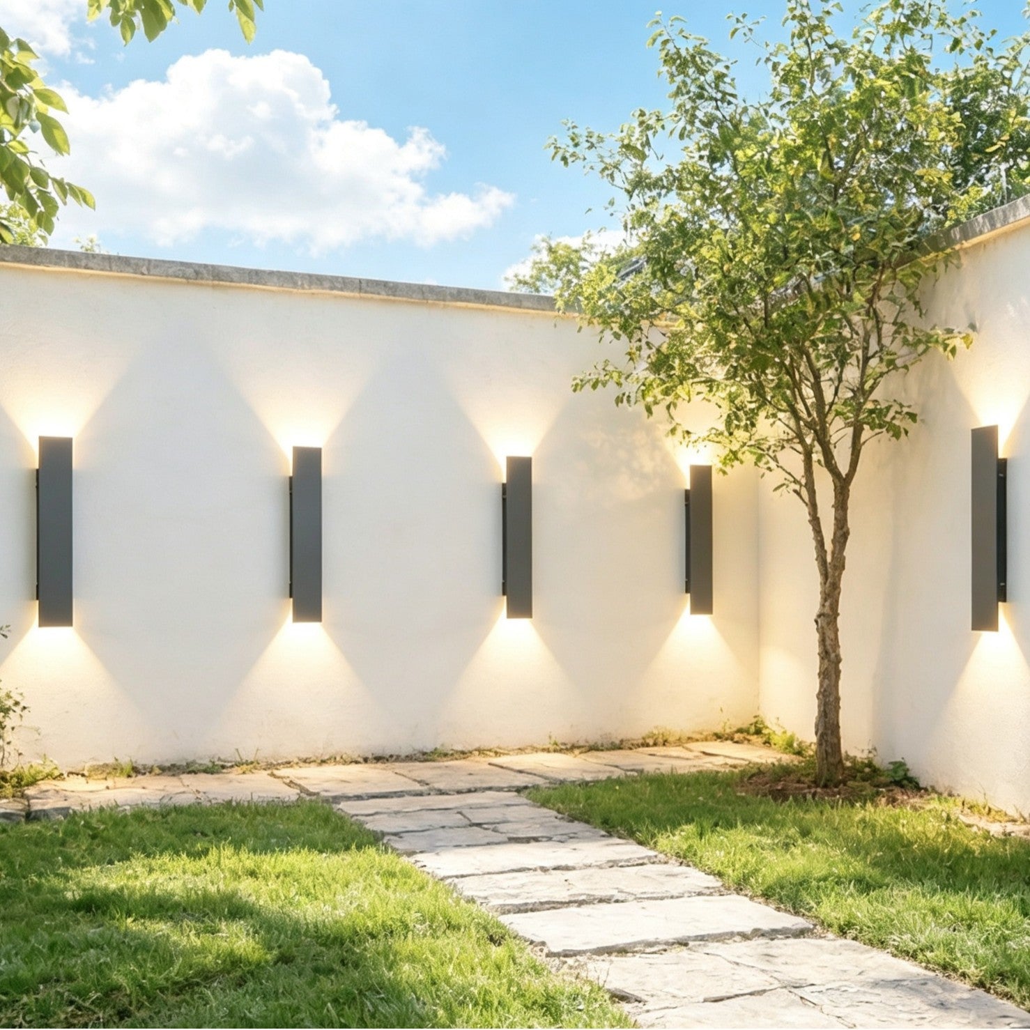 Modern Outdoor LED Waterproof Wall Sconce