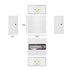 Modern LED Up & Down Wall Sconce