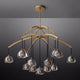 Modern All-Copper Crystal Chandelier