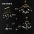 Modern All-Copper Crystal Chandelier