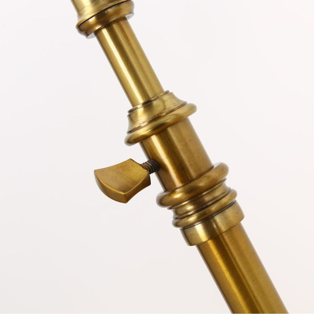Industrial Bronze Adjustable Mechanical Arm Desk Lamp