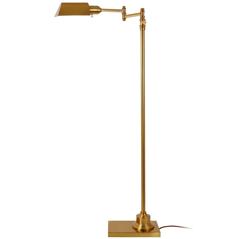 Industrial Bronze Adjustable Mechanical Arm Desk Lamp