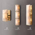 Solid Copper & Natural Stone Wall Sconce – Vintage Designer Wall Light