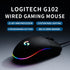 Logitech G102 Gaming Mouse Wired RGB Lighting 6 Programmable Buttons 8000 DPI Adjustable Ergonomic Fit for Desktop Laptop