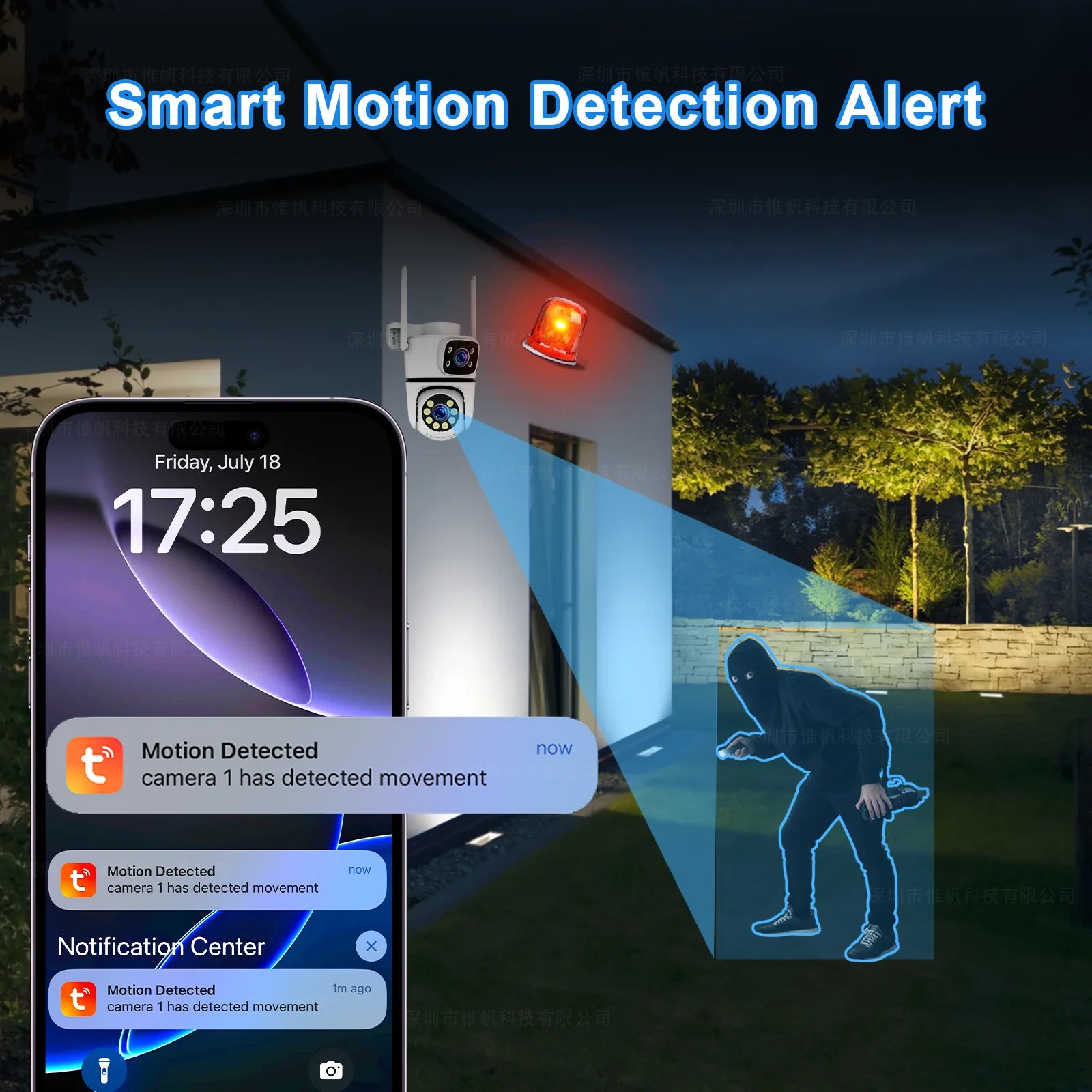 Tuya 5K 10MP WIFI IP Camera Outdoor 5G Wifi Dual Lens PTZ Cam Onvif CCTV Surveillance AI Tracking Alexa/Goggle Security Camera