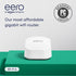 Amazon eero 6+ mesh wifi router - Supports internet plans up to a Gigabit, Coverage up to 1,500 sq. ft., Connect 75+ devices, 1-pack
