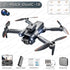 New S1S 5G GPS Drone Camera 8K Professional Brushless Motor Dron Obstacle Avoidance HD Dual Camera Foldable Quadcopter Toys