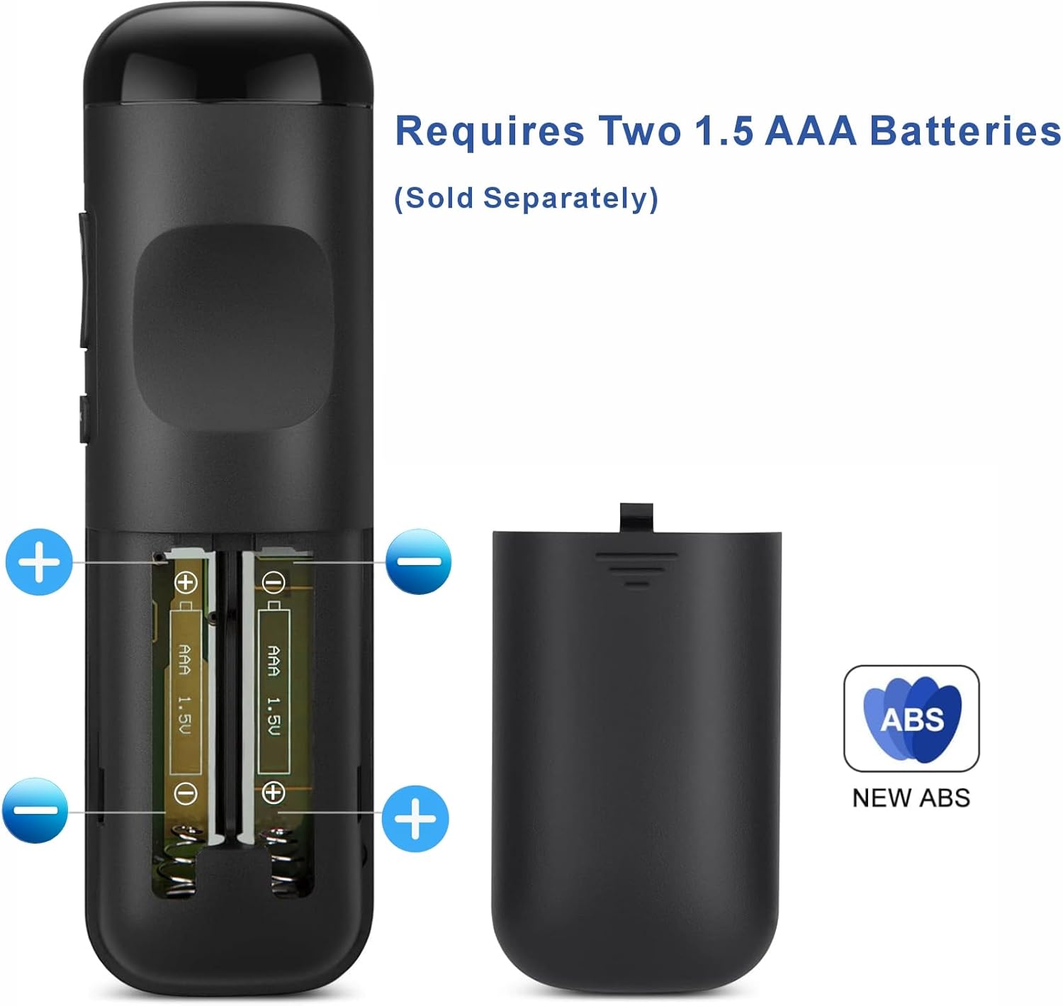 (Pack of 2) Compatible with Roku TV Remote Control Replacement, TCL Roku, Hisense, Sharp, Onn Roko, Element, RCA Roko Smart TV Series (No Voice, Not for Ruku-Stick/Box). 1 Year Warranty.