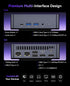 KAMRUI AM21 Mini PC, AMD Ryzen 7 8745HS (8C/16T, up to 4.9GHz), 32GB DDR5 5600MHz RAM, 1TB M.2 2280 PCIe 4.0 SSD, Mini Desktop Computer with Radeon 780M, USB4, Quad Display, Dual LAN, HDMI, WiFi 6