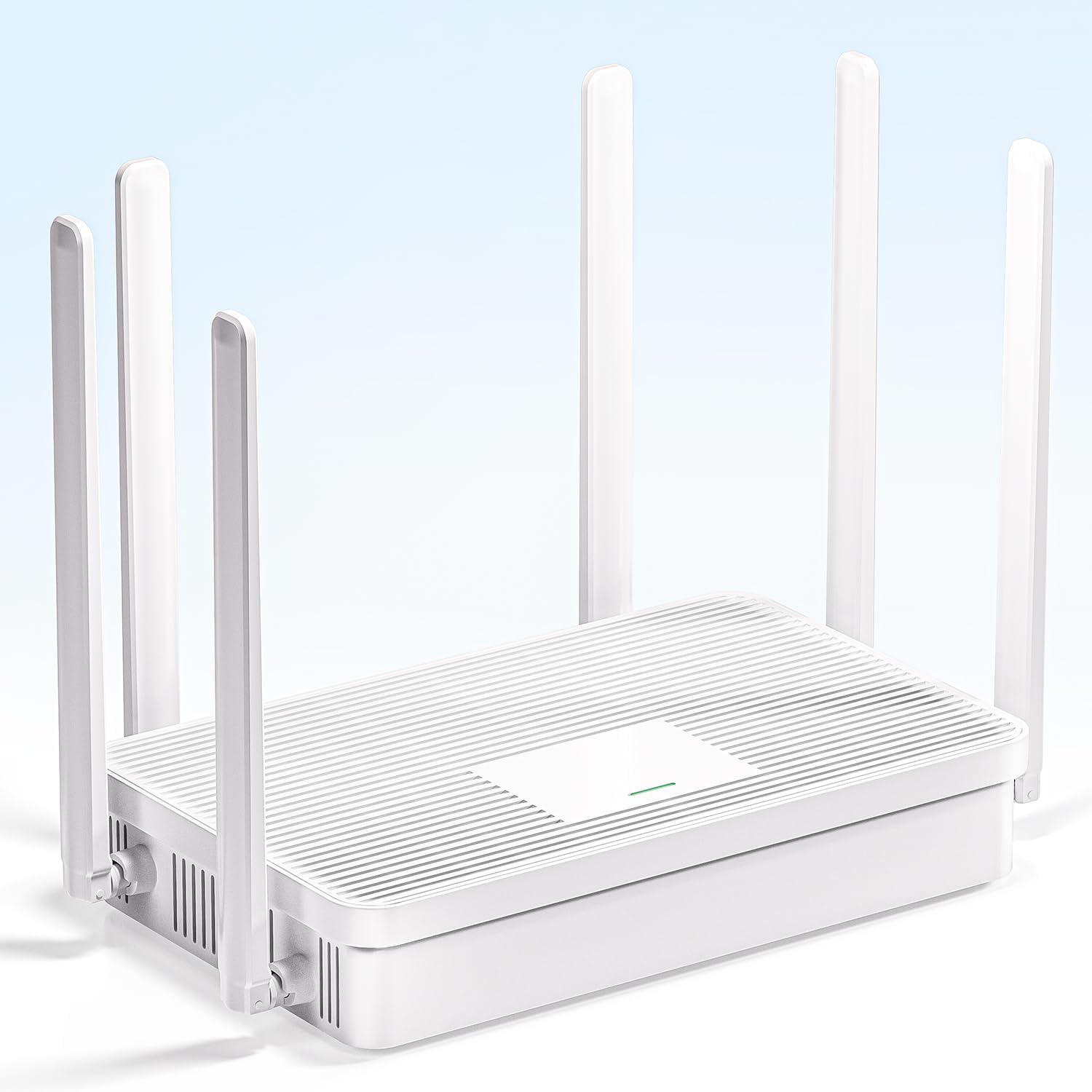 2026 New AX3000 WiFi 6 Router, Dual Band Full Gigabit Wireless Router with 6 High-Gain Antennas | 4 Gigabit Ports | Easy Setup | VPN Support, Home & Business