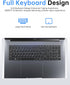 18.5 Inch Laptop with 8000 mAh Battery,Intel N150 Quad-Core Processor UP to 3.6GHZ,16GB DDR4 RAM 512GB SSD,WiFi 5,Full HD IPS Display,WIFI,2025 Windows 11 Laptops Computer for Business Office Student