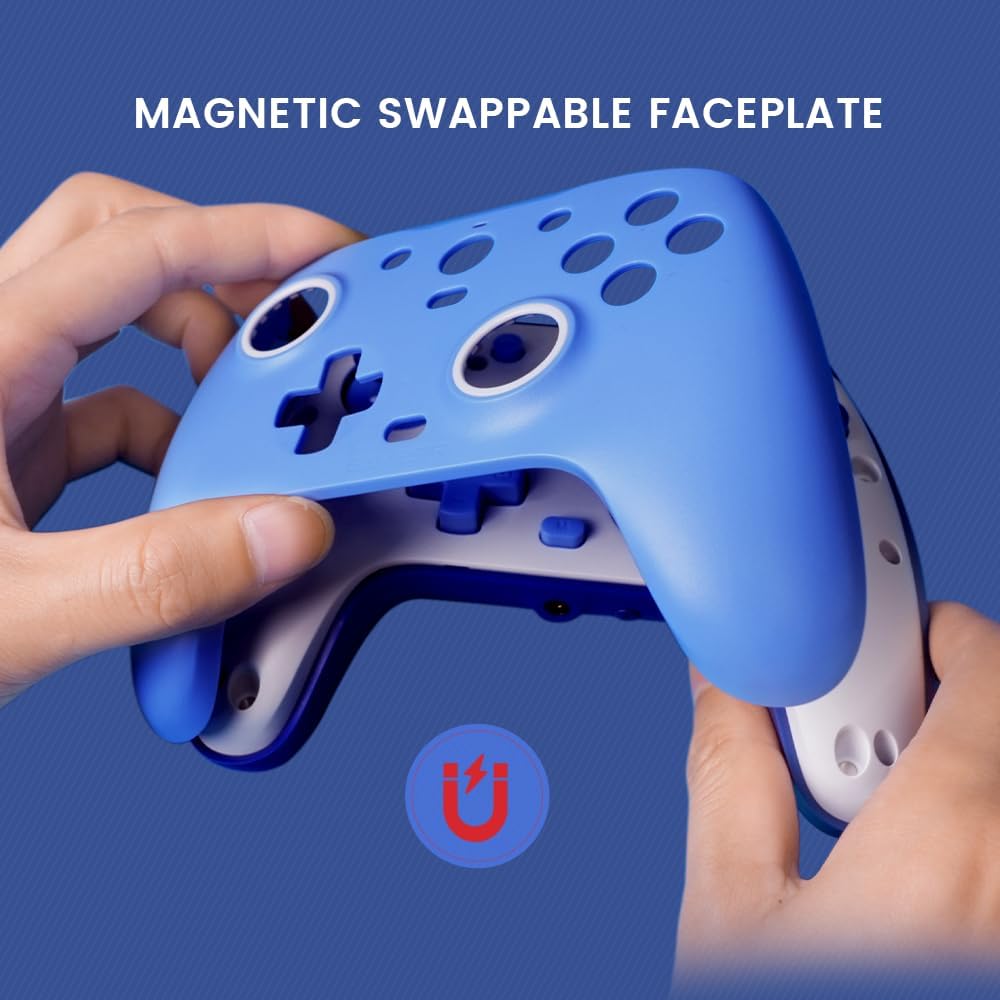 GameSir G7 SE Wired Controller for Xbox Series X|S, Xbox One & Windows 10/11, Plug and Play Gaming Gamepad with Hall Effect Joysticks/Hall Trigger, 3.5mm Audio Jack (Blue)