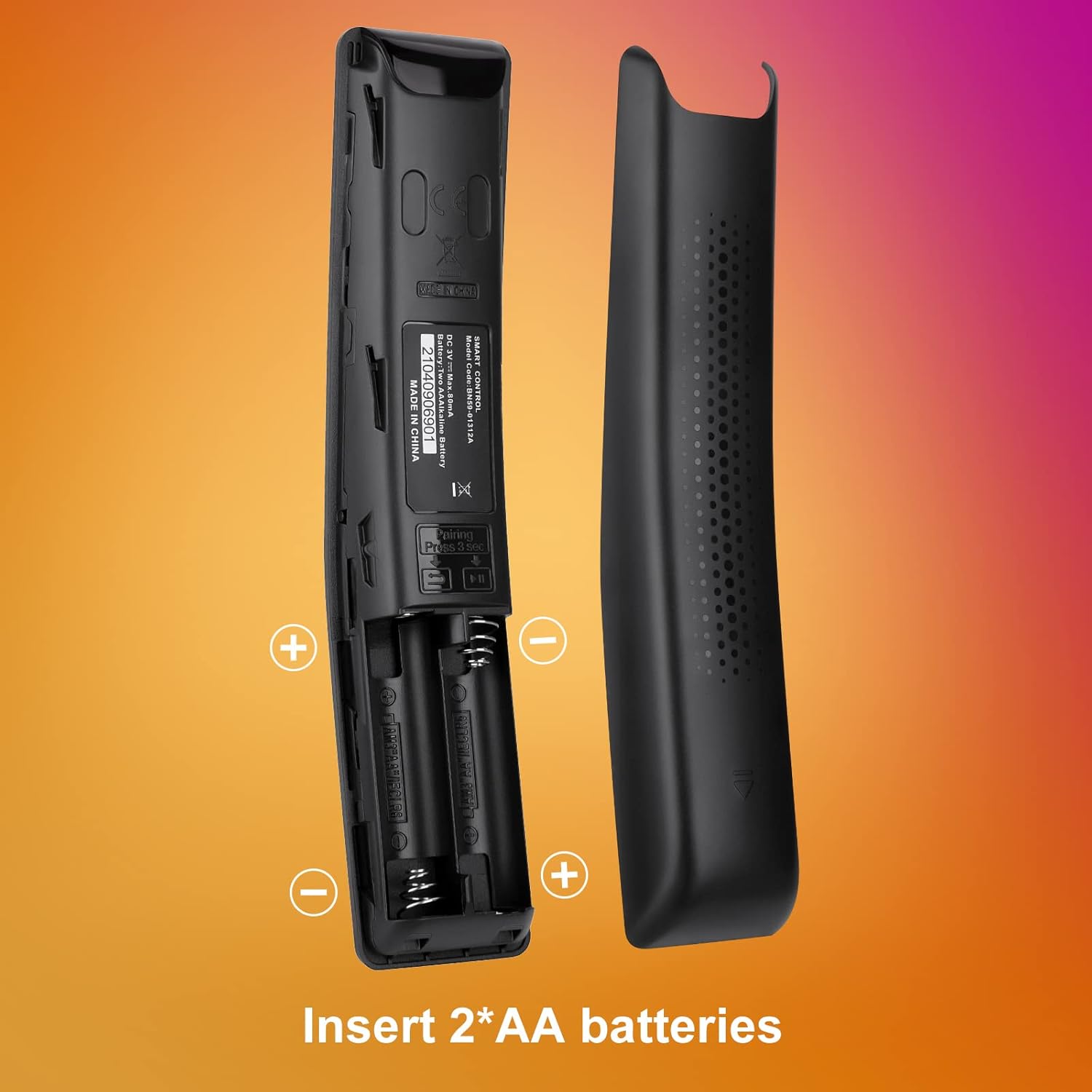 Replacement Voice Remote for Samsung-TV-Remote Control Compatible for All Samsung with Voice Function Smart Curved Frame QLED LED LCD 8K 4K TVs