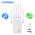 Kebidumei 1200/300Mbps Wifi Repeater Amplifier 2.4G 5G Network Expander Range Extender WiFi Signal Booster Wireless Wi-Fi Router