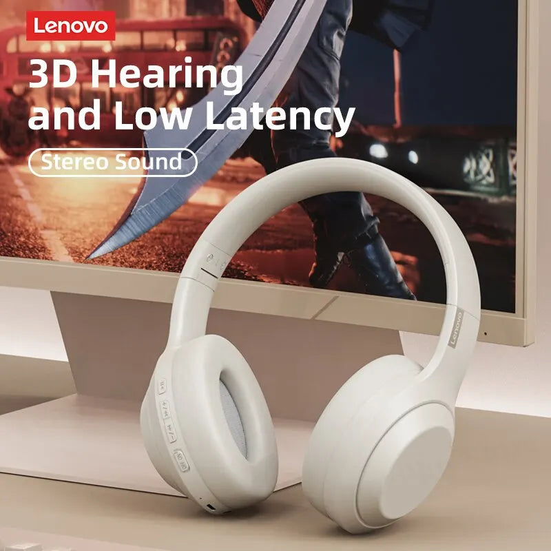 Lenovo Thinkplus TH10 TWS Stereo Headphone Low Latency With Long Endurance Gaming Bluetooth Earphones Music Headset with Mic