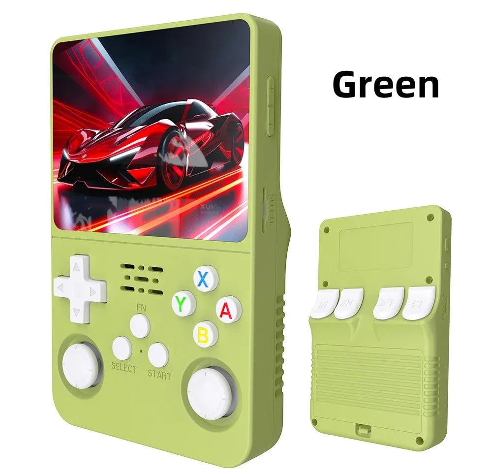 BOYHOM 64G 128G R36S Retro Handheld Game Console Linux System 3.5 Inch IPS Portable Pocket Player 64GB Video Gaming Kids Gifts