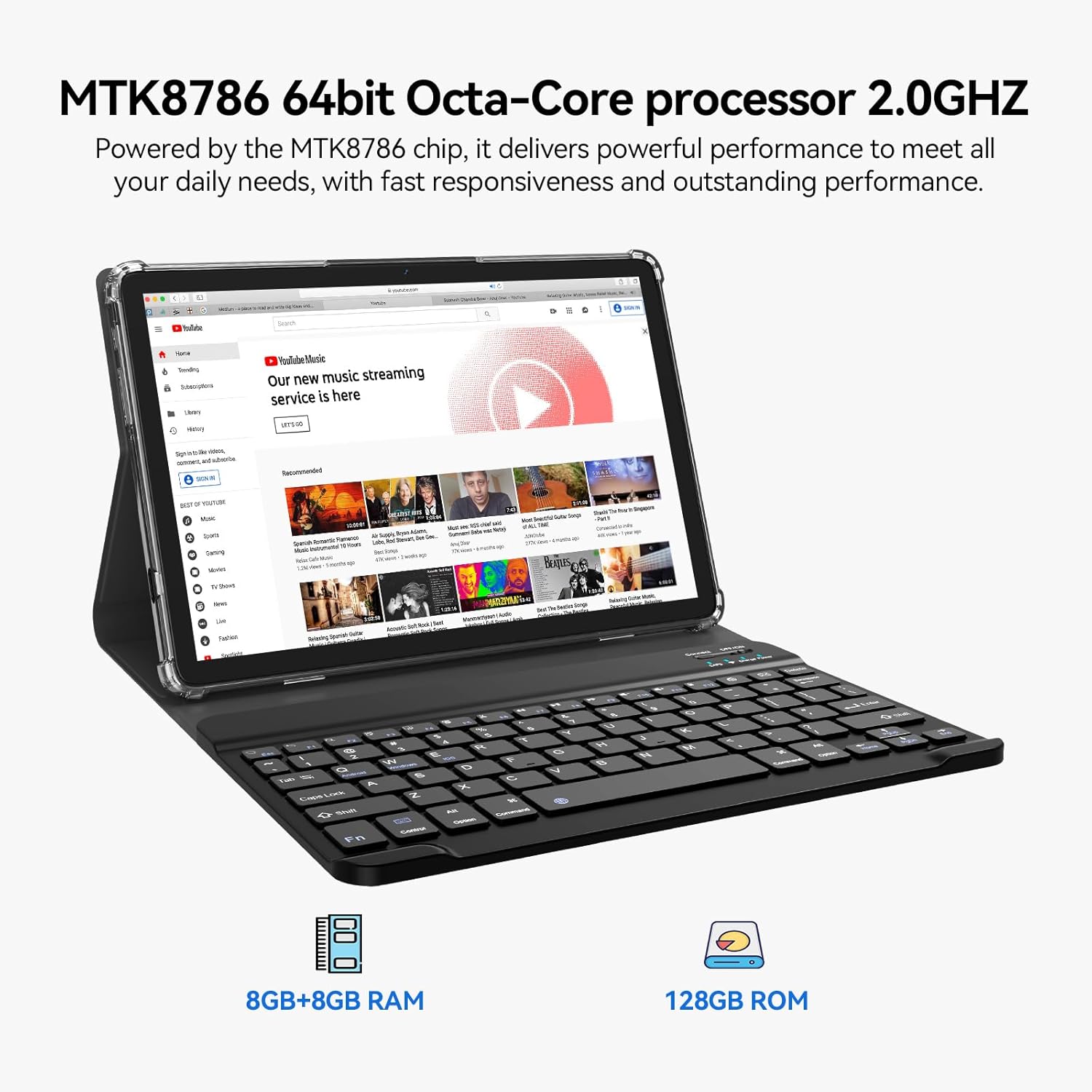 Tablet, 2025 Latest 11 inch Android 15 Tablet, 5G WiFi+Cellular, MTK8786 Octa-Core, 16GB 128GB 1TB Expansion, 4G LTE Tableta, 21MP Camera, Gemini AI 2.0, Tablets with Keyboard, Mouse, Case