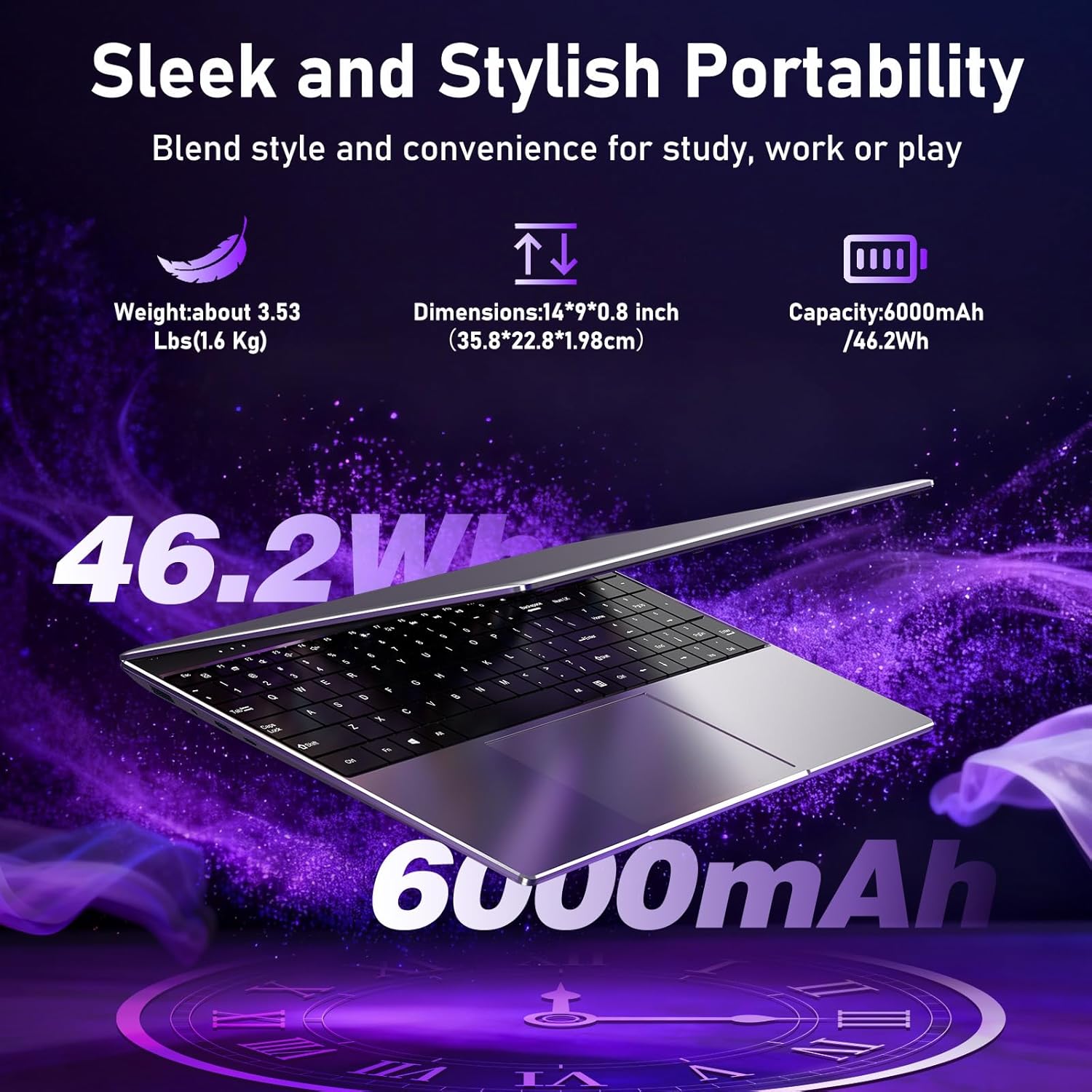 2026 New Gaming Laptop, 15.6 Inch Lap Top PC Windows 11 Pro, 32GB RAM 1TB SSD,Intel Core i7-7600U Processor(Up to 3.9GHz), 2 Years Warranty, FHD 1920 * 1080, Backlit, 180°Open, 6000mAh/46.2Wh