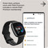 Fitbit Versa 4 Fitness Smartwatch with Daily Readiness, GPS, 24/7 Heart Rate, 40+ Exercise Modes, Sleep Tracking and more, Black/Graphite, One Size (S & L Bands Included)