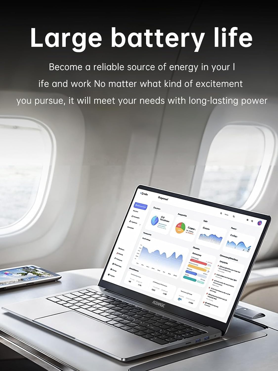 Laptop, 2025 New Laptop Computer with Ιntel 12th Quad-Core Processor(Up to 3.6GHz), 16GB RAM 512GB NVMe SSD, 15.6