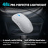 ASUS ROG Harpe II Ace Wireless Esports Gaming Mouse – 2025, Pro-Tested, Right-Handed, 48g Lightweight, Tri-Mode Connectivity, 42K DPI, 8K Polling, 101Hr Battery, Web-Based Tool, PC/Mac Support - White