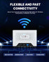 Gaming Router WiFi Booster - AX3000 PC & Consoles Game Booster, Dual Band WiFi 6, 2402Mbps 5GHz & 2.4GHz, Free 90-Day GearUP Booster Subscription(Core Plan - White)