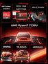 Gaming Laptop, 15.6inch Laptop with AMD Ryzen 7 7730U(8C/16T, Up to 4.5GHz), 16GB RAM 512GB NVMe SSD Windows 11 High Performance Laptop Computer, Up to 2TB, Radeon RX Vega 8 Graphics, WiFi 6