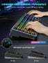 Gaming Keyboard and Mouse Combo - RGB Backlit 14 Lighting Effects, USB Wired Computer Keyboard, 26-Key Anti-Ghosting, Volume Wheel, Quiet Typing, Adjustable DPI Mouse for Gaming & Work, Trueque