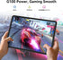Blackview 13 inch Android 15 Tablet with Keyboard, 12.7 inch Large Screen Gaming Tablet with Pen, Helio G100,36GB+256GB, 90 Hz, 2K+, 3 AI Cameras, Widevine L1, 5G WiFi, GPS- Link 8