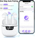 Wireless Earbuds Bluetooth 5.4 with LED Display Case, Mini In-Ear Bluetooth Earbuds, ENC Noise Cancelling for Calls,42H Playtime,Type-C Fast Charging, Touch Control,3.5g Lightweight for Android & iOS