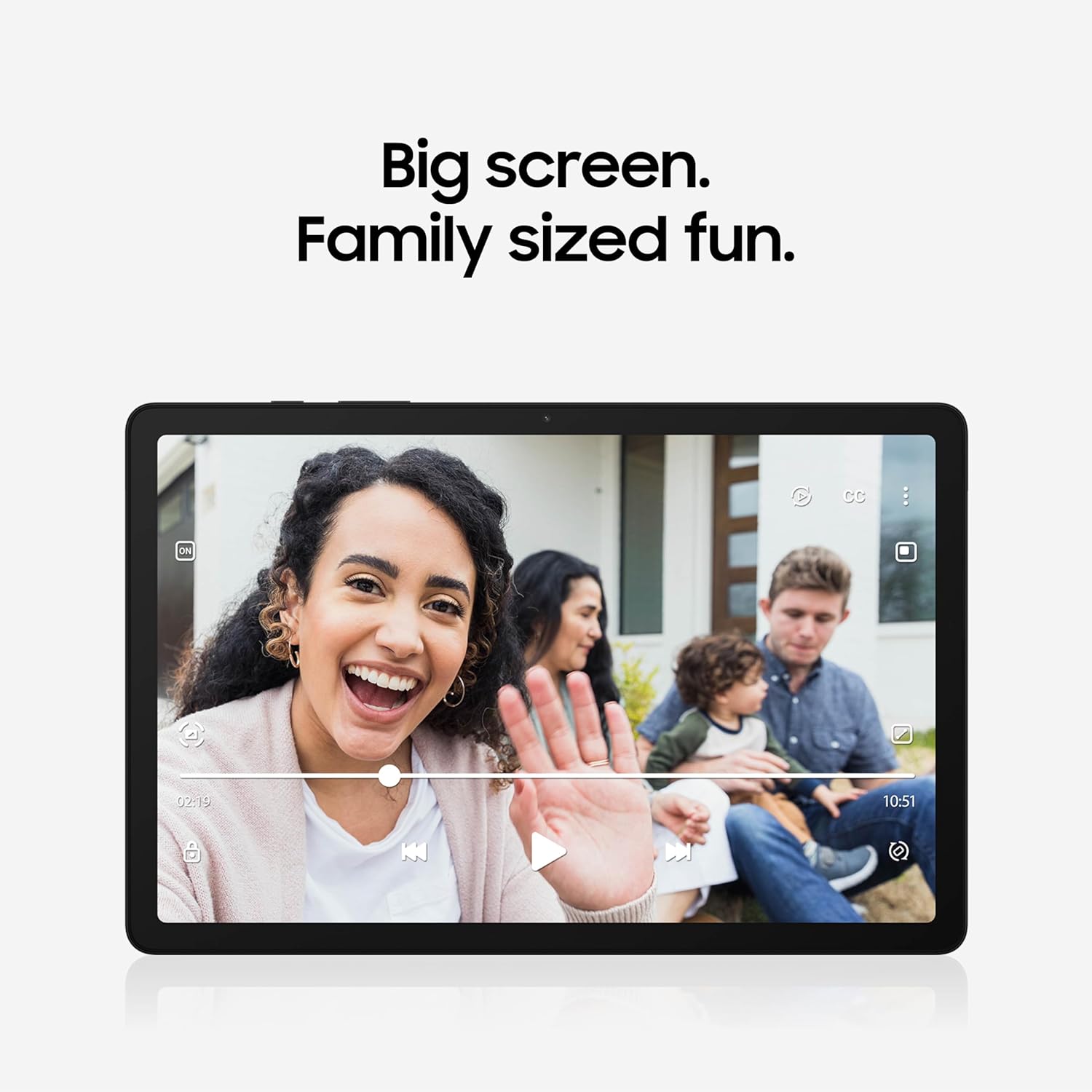 Samsung Galaxy Tab A9+ Plus 11” 128GB Android Tablet, Big Screen, Quad Speakers, Upgraded Chipset, Multi Window Display, Slim, Light, Durable, Kids Friendly Design, US Version, 2024, Graphite