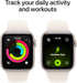 Apple Watch SE 3 [GPS 40mm] Smartwatch with Starlight Aluminum Case with Starlight Sport Band - S/M. Fitness and Sleep Trackers, Heart Rate Monitor, Always-On Display, Water Resistant