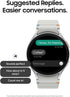 SAMSUNG Galaxy Watch 7 44mm Bluetooth AI Smartwatch w/Energy Score, Wellness Tips, Heart Rate Tracking, Sleep Monitor, Fitness Tracker, 2024, Silver [US Version, 1Yr Manufacturer Warranty]
