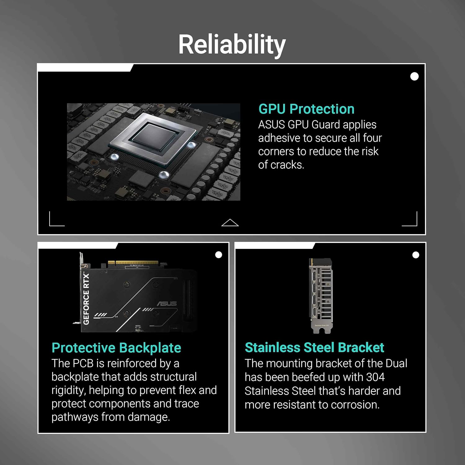 ASUS Dual GeForce RTX™ 5050 8GB GDDR6 OC Edition (PCIe 5.0, 8GB GDDR6, DLSS 4, HDMI 2.1b, DisplayPort 2.1b, 2-Slot, Axial-tech Fan Design, 0dB Technology, Dual BIOS and More)