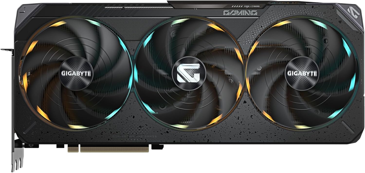 GIGABYTE GeForce RTX 5090 Gaming OC 32G Graphics Card, WINDFORCE Cooling System, 32GB 512-bit GDDR7, GV-N5090GAMING OC-32GD Video Card