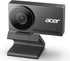 acer 4K Webcam for PC/Mac with All-Metal Unibody Sculpted, Sony 1/2" Sensor, PDAF, 2 Noise Reduction Mics, Privacy Cover, Lightweight, Fast Cooling, Streaming Camera for Live Meeting Commerce Gaming