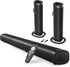Puriom Sound Bar for Smart TV, 100W Sound Bar with Bluetooth 5.3/ARC/Opt/AUX Connect, 2-in-1 Detachable Home Soundbar, Home Theater Speaker & Bass Effect, for TV/PC/Projectors