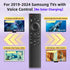 for Samsung TV Remote Control Replacement, BN59-01385A for Samsung Remote with Voice Control Compatbile with Sam-Sung Remote Control for Smart TV Curved Frame QLED LED LCD Q60 Q70 Q80 Q90 Series TVs