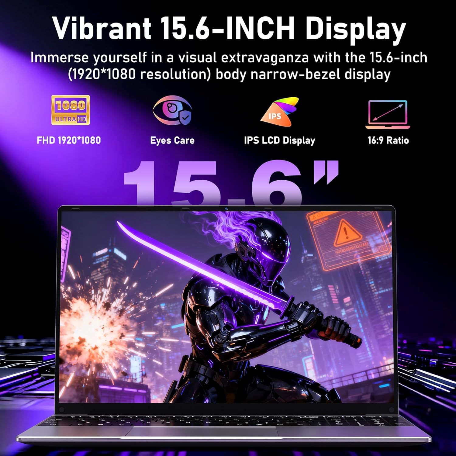 2026 New Gaming Laptop, 15.6 Inch Lap Top PC Windows 11 Pro, 32GB RAM 1TB SSD,Intel Core i7-7600U Processor(Up to 3.9GHz), 2 Years Warranty, FHD 1920 * 1080, Backlit, 180°Open, 6000mAh/46.2Wh