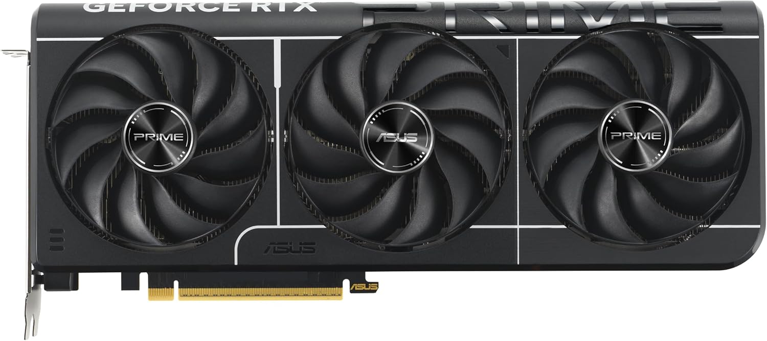 ASUS The SFF-Ready Prime GeForce RTX™ 5070 Ti OC Edition 16GB GDDR7 Graphics Card (PCIe® 5.0, 16GB GDDR7, HDMI®/DP 2.1, 2.5-Slot, Axial-tech Fans, Dual BIOS)