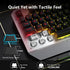 AULA Keyboard, T102 104 Keys Gaming Keyboard and Mouse Combo with RGB Backlit Number Pad, All-Metal Panel Waterproof Light Up PC Keyboard,USB Wired Computer Keyboards Gaming for Win XP/7/8/10 PC Gamer