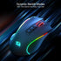 Redragon M612 PRO RGB Gaming Mouse, 8000 DPI Wired/Wireless Optical Mouse with 9 Programmable Buttons & 7 Backlit Modes, BT & 2.4G Wireless, Software Supports DIY Keybinds Rapid Fire Button