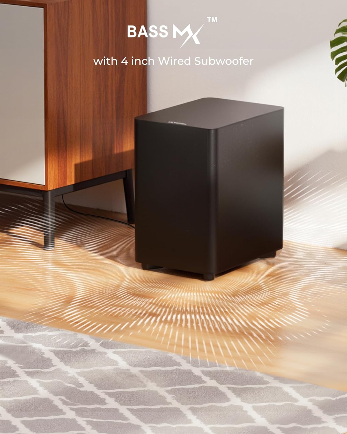 ULTIMEA 7.1ch Sound Bar with Dolby Atmos, Surround Sound System for TV with 4 Surround Speakers, Sound Bar for Smart TV with App Control, Soundbar with Subwoofer for Home Theater, HDMI eARC, Aura A60 Visit the ULTIMEA Store