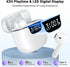 Wireless Earbuds Bluetooth 5.4 with LED Display Case, Mini In-Ear Bluetooth Earbuds, ENC Noise Cancelling for Calls,42H Playtime,Type-C Fast Charging, Touch Control,3.5g Lightweight for Android & iOS