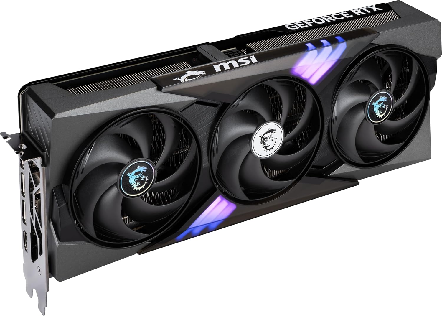 MSI RTX 5070 12G Gaming Trio OC Graphics Card (12GB GDDR7, 192-bit, Extreme Performance: 2625 MHz, DisplayPort x3 2.1a, HDMI 2.1b, NVIDIA Blackwell Architecture)