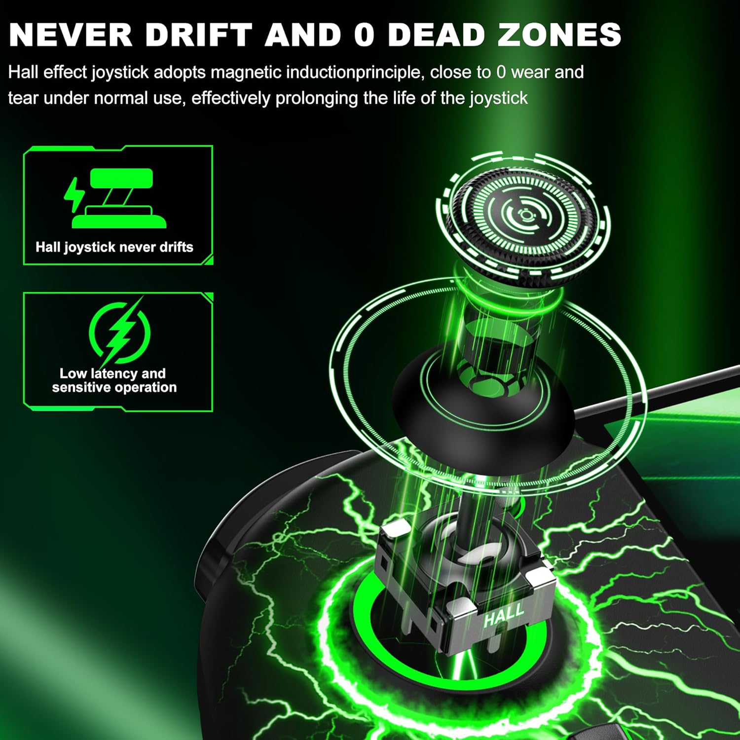 NealGamefy Switch Controllers,Wireless Switch Pro Controller for Nintendo Switch/OLED Controller,Upgrade Full-Size Ergonomic One Piece Handheld Controller with Programmable,TURBO,Vibration