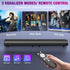 Puriom Sound Bar for Smart TV, 100W Sound Bar with Bluetooth 5.3/ARC/Opt/AUX Connect, 2-in-1 Detachable Home Soundbar, Home Theater Speaker & Bass Effect, for TV/PC/Projectors