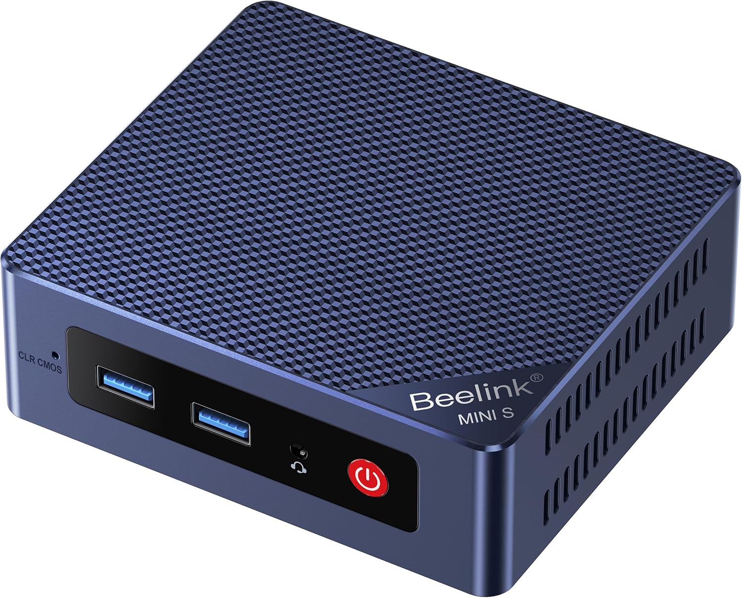Beelink EQ Mini PC,Mini S12 N95 Intel Alder Lake-N95 (up to 3.4GHz),16GB DDR4 500GB M.2 SSD Mini Desktop Computer, Support 4K@60Hz Dual HDMI Display, 2.5G LAN/USB3.2/Low-Power Home/Office Micro PC