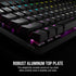 Corsair K70 CORE RGB Mechanical Wired Gaming Keyboard – Pre-Lubed MLX Red Linear Switches, SOCD, ABS Double-Shot Keycaps, Sound Dampening, Media Control Dial, 1000Hz Polling, QWERTY NA – Black